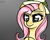 Size: 1024x819 | Tagged: safe, artist:potatogirlivy, fluttershy, pegasus, pony, gray eyes, hat, solo