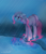 Size: 3000x3500 | Tagged: safe, artist:vincher, pinkie pie, earth pony, pony, color loss, crying, rain, reflection, sad, solo, teary eyes, water, wet mane