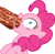 Size: 3660x3600 | Tagged: safe, pinkie pie, earth pony, pony, bacon, food, meat, meme, pepperoni, pepperoni pizza, pizza, ponies eating meat