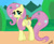 Size: 796x660 | Tagged: safe, artist:chakarakka, fluttershy, pegasus, pony, female, mare, pink mane, solo, yellow coat