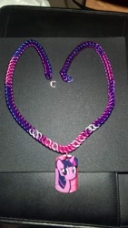 Size: 1836x3264 | Tagged: safe, artist:thegiantsnoll, derpibooru import, twilight sparkle, chainmail, necklace, photo