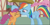 Size: 1668x831 | Tagged: safe, derpibooru import, screencap, rainbow dash, scootaloo, pegasus, pony, crusaders of the lost mark, best pony, cute, duo, eyes closed, female, filly, heartwarming, mare, messy mane, petting, raised hoof, scootalove, smiling