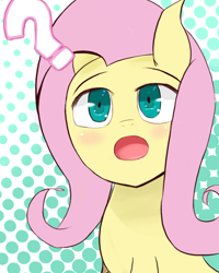 Size: 640x800 | Tagged: safe, artist:flutteriot, fluttershy, pegasus, pony, female, mare, reaction image, solo