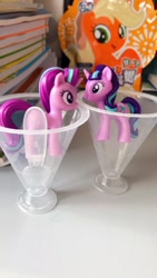 Size: 720x1280 | Tagged: safe, starlight glimmer, pony, unicorn, cup, cup of pony, merchandise, micro, photo, toy