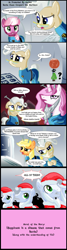 Size: 640x2406 | Tagged: safe, artist:shiki01, applejack, cheerilee, mayor mare, princess celestia, alicorn, earth pony, pony, as presented by ponies, parody of a parody, santa claus, santa claus conquers the martians