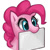 Size: 200x200 | Tagged: safe, artist:pohwaran, pinkie pie, earth pony, pony, board, icon, simple background, solo, white background