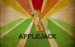 Size: 5120x3200 | Tagged: safe, artist:cats-and-castello, applejack, earth pony, pony, grunge, vector, wallpaper