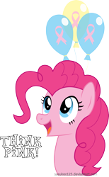 Size: 1997x3234 | Tagged: safe, artist:sasukex125, pinkie pie, earth pony, pony, balloon, simple background, solo, transparent background, vector