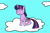 Size: 1024x683 | Tagged: safe, artist:doctorspectrum, derpibooru import, twilight sparkle, twilight sparkle (alicorn), alicorn, pony, cloud, cloudy, female, mare, solo