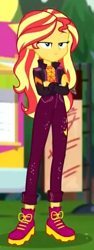 Size: 190x506 | Tagged: safe, screencap, sunset shimmer, better together, equestria girls, sunset's backstage pass!, cropped, crossed arms, female, solo