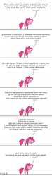 Size: 450x1530 | Tagged: safe, artist:foudubulbe, pinkie pie, earth pony, pony, comic, feels, female, mare, pointy ponies, solo