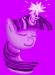 Size: 781x1056 | Tagged: safe, artist:dinguseclair, derpibooru import, twilight sparkle, magic, solo