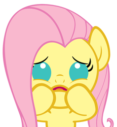 Size: 2400x2600 | Tagged: safe, artist:beavernator, fluttershy, pegasus, pony, baby, baby pony, babyshy, filly, foal, scared, solo
