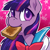 Size: 500x500 | Tagged: safe, artist:pixel-prism, derpibooru import, twilight sparkle, sailor uniform, schoolgirl toast, solo, toast