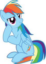 Size: 929x1284 | Tagged: safe, artist:crystalmagic6, derpibooru import, rainbow dash, pegasus, pony, equestria girls, spring breakdown, angry eyes, female, mare, simple background, sitting, smiling, solo, transparent, transparent background, vector