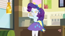 Size: 1100x618 | Tagged: safe, screencap, rarity, equestria girls, equestria girls (movie), jumping