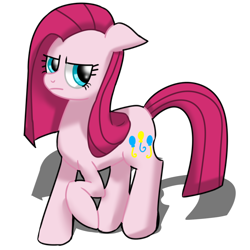 Size: 3000x3000 | Tagged: safe, artist:flutteringpie, pinkie pie, earth pony, pony, female, mare, pink coat, pink mane, pinkamena diane pie, solo