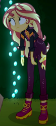 Size: 385x864 | Tagged: safe, screencap, sunset shimmer, better together, equestria girls, sunset's backstage pass!, cropped, solo