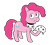 Size: 874x788 | Tagged: safe, artist:yadge, pinkie pie, earth pony, pony, clothes, scarf, solo