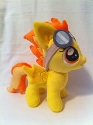 Size: 1936x2592 | Tagged: safe, artist:planetplush, derpibooru import, spitfire, pony, filly, goggles, irl, photo, plushie, solo