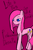 Size: 480x728 | Tagged: safe, artist:jadekettu, pinkie pie, earth pony, pony, female, mare, pink coat, pink mane, pinkamena diane pie, solo