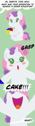 Size: 945x3362 | Tagged: safe, artist:megasweet, sweetie belle, ask smarty belle, rubik's cube, smarty belle