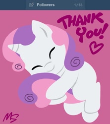 Size: 945x1062 | Tagged: safe, artist:megasweet, sweetie belle, ask smarty belle, cute, hug, smarty belle