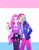 Size: 780x1000 | Tagged: safe, artist:laochi777, derpibooru import, fluttershy, rainbow dash, equestria girls, female, flutterdash, lesbian, shipping