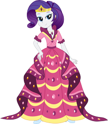 Size: 6602x7591 | Tagged: safe, artist:sugar-loop, rarity, equestria girls, absurd resolution, beautiful, clothes, dress, female, gala dress, grand galloping gala, simple background, solo, transparent background