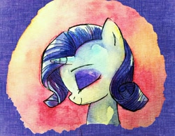 Size: 800x621 | Tagged: safe, artist:awk44, rarity, pony, unicorn, abstract background, bust, portrait, profile, solo