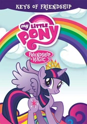 Size: 500x713 | Tagged: safe, derpibooru import, twilight sparkle, twilight sparkle (alicorn), alicorn, pony, cover, dvd, female, mare, rainbow