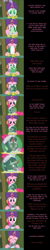 Size: 2000x10034 | Tagged: safe, artist:mlp-silver-quill, derpibooru import, king sombra, pinkie pie, earth pony, pony, comic:pinkie pie says goodnight, absurd resolution, comic, crystal ball, crystal empire, flag, fortune teller, italy, looking at you, madame pinkie, snow globe, yelling