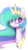 Size: 479x869 | Tagged: safe, artist:mp-printer, princess celestia, alicorn, pony, bust, looking back, portrait, sillestia, silly, simple background, smiling, solo, tongue out, white background
