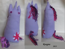 Size: 1165x875 | Tagged: safe, artist:roogna, derpibooru import, twilight sparkle, irl, photo, plushie, toy