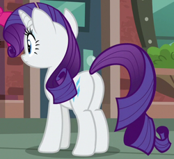 Size: 512x469 | Tagged: safe, screencap, rarity, pony, unicorn, the gift of the maud pie, cropped, female, mare, plot, solo