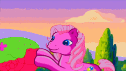 Size: 536x302 | Tagged: safe, pinkie pie, zipzee, breezie, earth pony, pony, g3, the princess promenade, animated, betrayal, explosion, female, flower, flying, friendship and flowers, implied death, irl, mare, photo, rose