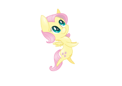 Size: 3508x2480 | Tagged: safe, artist:cutepencilcase, fluttershy, pegasus, pony, flying, simple background, solo, transparent background