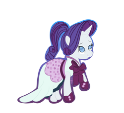 Size: 1754x1606 | Tagged: safe, artist:silversthreads, rarity, pony, unicorn, rarity investigates, clothes, digital art, dress, hat, shoes, simple background, solo, transparent background