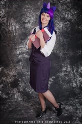 Size: 1357x2048 | Tagged: safe, derpibooru import, twilight sparkle, human, cosplay, irl, irl human, photo, solo