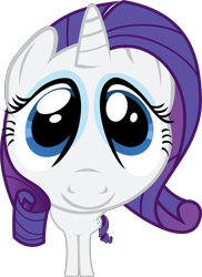 Size: 5000x6861 | Tagged: safe, artist:uxyd, rarity, pony, unicorn, fluttershy leans in, .svg available, absurd resolution, female, fisheye lens, looking at you, mare, raribetes, simple background, smiling, solo, transparent background, vector