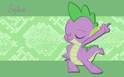 Size: 2560x1600 | Tagged: safe, artist:alicehumansacrifice0, derpibooru import, spike, dragon, male, solo, wallpaper