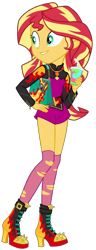 Size: 788x2048 | Tagged: dead source, safe, artist:sapphiregamgee, edit, sunset shimmer, equestria girls, equestria girls series, cropped, geode of empathy, magical geodes, simple background, solo, transparent background