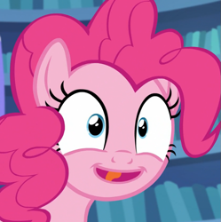 Size: 707x710 | Tagged: safe, screencap, pinkie pie, earth pony, pony, scare master, faic, nightmare night, pinkie pie is gonna kill us all