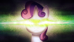 Size: 1920x1080 | Tagged: safe, artist:sandwichhorsearchive, derpibooru import, sweetie belle, glowing eyes, wallpaper