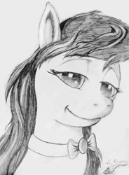 Size: 1030x1400 | Tagged: safe, artist:burnout, octavia melody, earth pony, pony, sketch, solo, traditional art