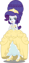 Size: 4045x8887 | Tagged: safe, artist:atomicmillennial, rarity, equestria girls, absurd resolution, alternate hairstyle, clothes, dress, female, high heels, jewelry, lipstick, simple background, solo, tiara, transparent background