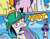 Size: 369x286 | Tagged: safe, artist:andypriceart, idw, princess celestia, alicorn, pony, accord (arc), chaos theory (arc), part the second: in all chaos there is a cosmos, spoiler:comic, spoiler:comic49, andy you magnificent bastard, cloud, derp, faic, in all disorder a secret order, reaction image, wat