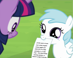 Size: 1275x1006 | Tagged: safe, derpibooru import, screencap, cotton cloudy, spike, twilight sparkle, twilight sparkle (alicorn), alicorn, pony, trade ya, cotton cloudy reveals, exploitable meme, female, image macro, kidnapped, mare, meme, ransom