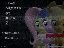 Size: 1024x768 | Tagged: safe, applejack, fluttershy, twilight sparkle, twilight sparkle (alicorn), alicorn, earth pony, pegasus, pony, robot, 3d, animated, animatronic, applefreddy, applefreddy fazjack's pizzeria, coming soon, female, five nights at aj's, five nights at freddy's, flutterchica, fnaajs game, game, gmod, mare, source filmmaker, twibon