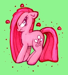 Size: 800x883 | Tagged: safe, artist:paleblank, pinkie pie, earth pony, pony, angry, annoyed, pinkamena diane pie, solo